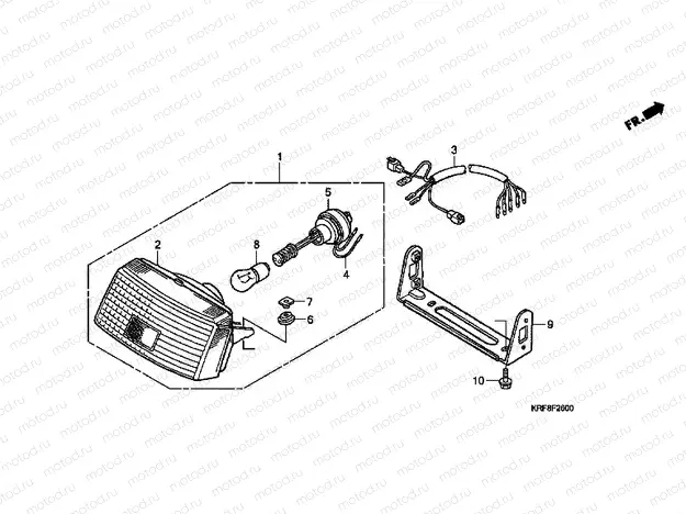 F-26 REAR LAMP
