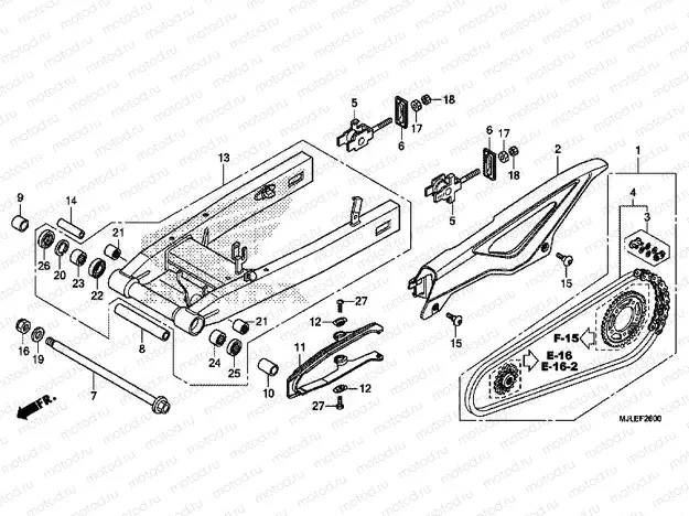F-26 SWING ARM