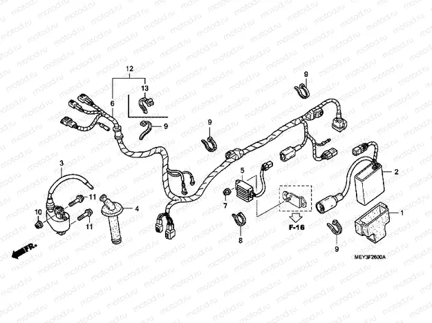 F-26 WIRING HARNESS
