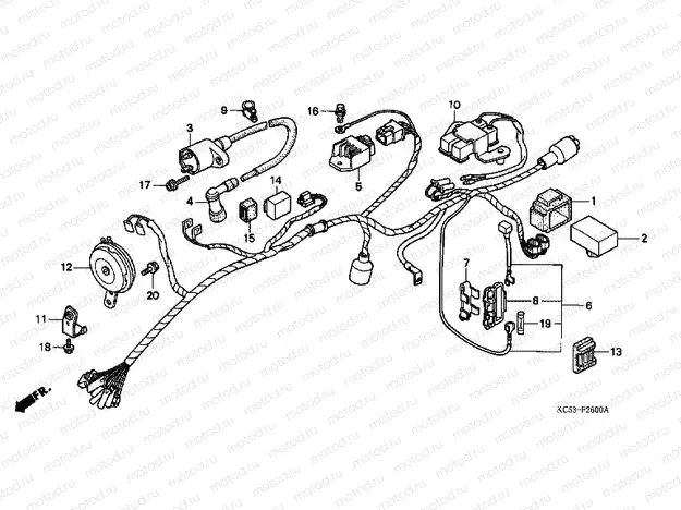 F-26 WIRING HARNESS