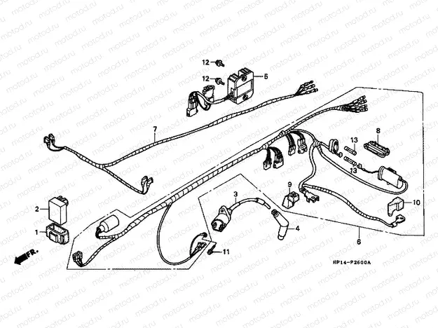 F-26 WIRING HARNESS