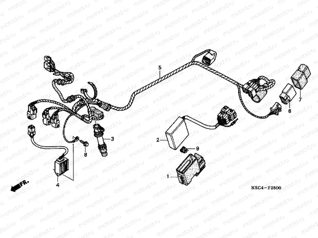 F-26 WIRING HARNESS