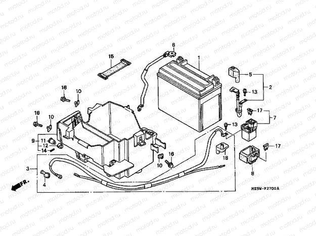 F-27 BATTERY