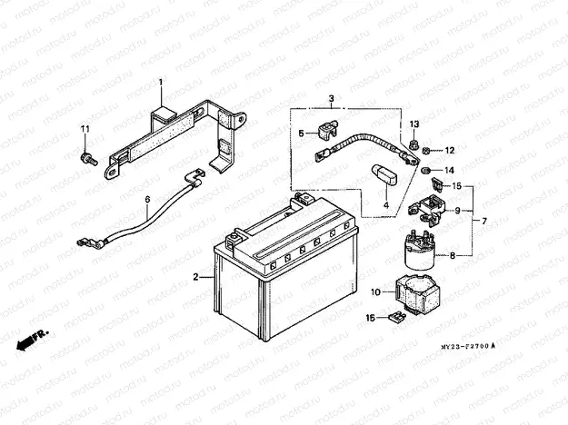 F-27 BATTERY