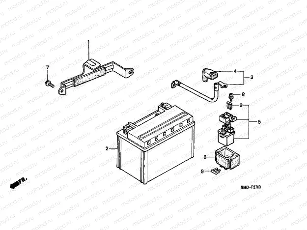 F-27 BATTERY