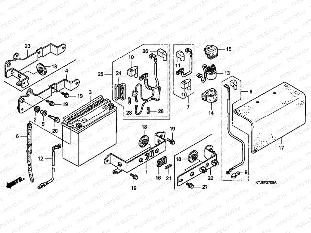 F-27 BATTERY