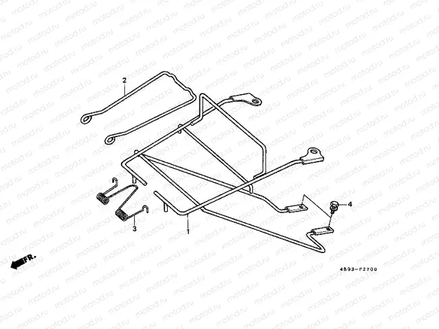F-27 FRONT SUPPORT