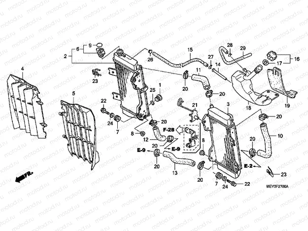 F-27 RADIATOR
