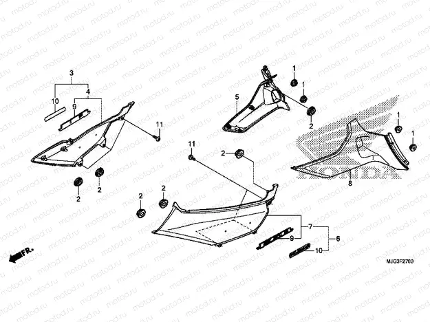 F-27 SIDE COVER