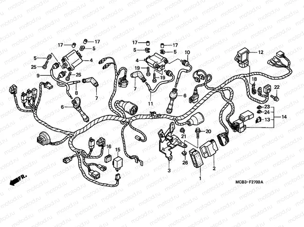 F-27 WIRE HARNESS