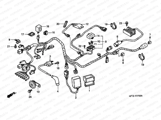 F-27 WIRING HARNESS
