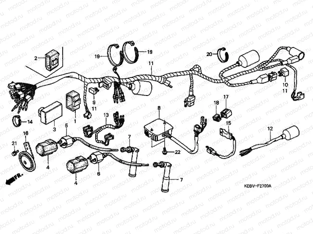 F-27 WIRING HARNESS