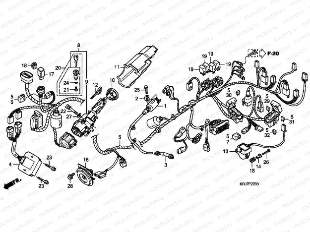 F-27 WIRING HARNESS
