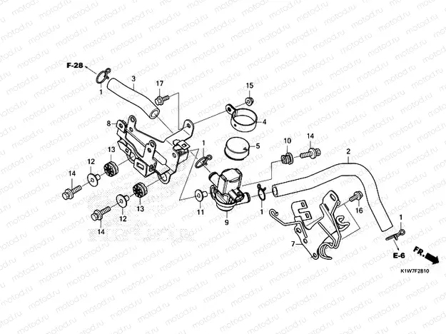 F-28-10 AIR INJECTION SOLENOID VALVE