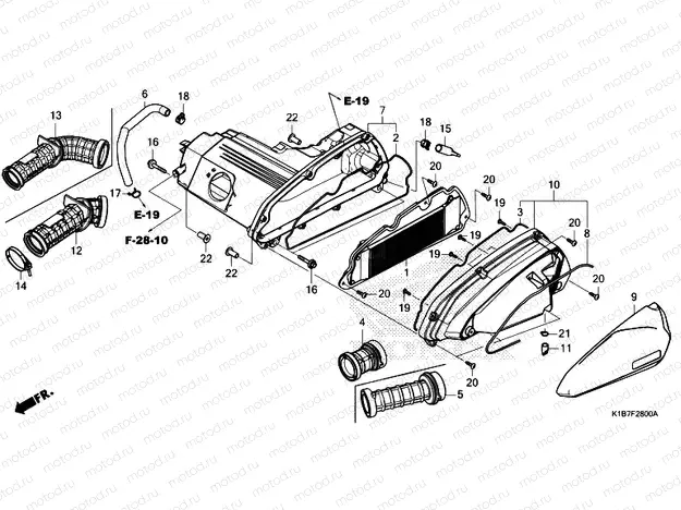 F-28 AIR CLEANER