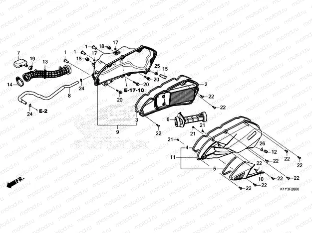 F-28 AIR CLEANER