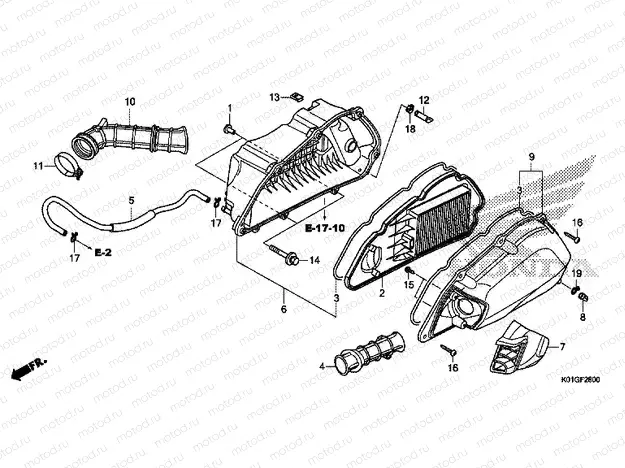 F-28 AIR CLEANER