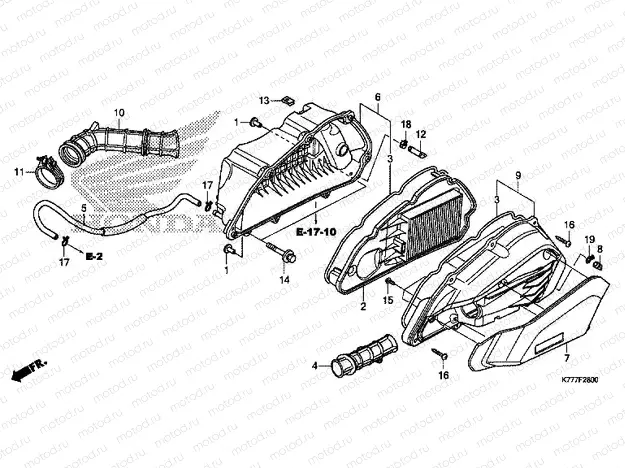 F-28 AIR CLEANER