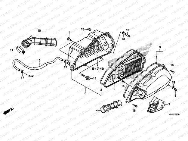 F-28 AIR FILTER