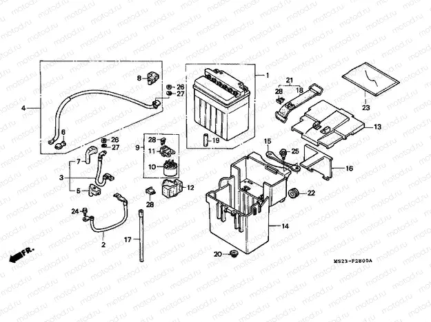 F-28 BATTERY