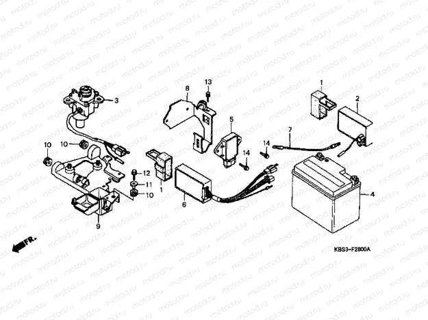 F-28 BATTERY