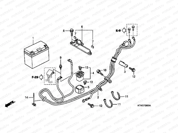 F-28 BATTERY
