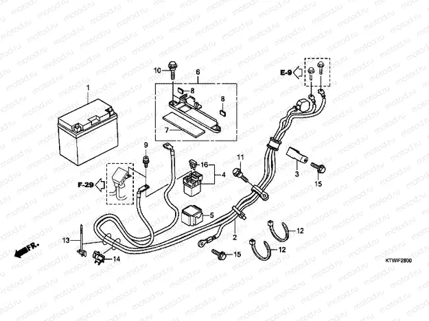 F-28 BATTERY