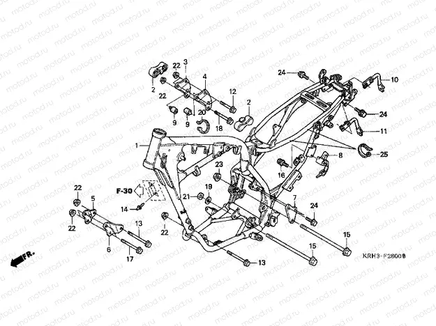 F-28 FRAME HOUSING