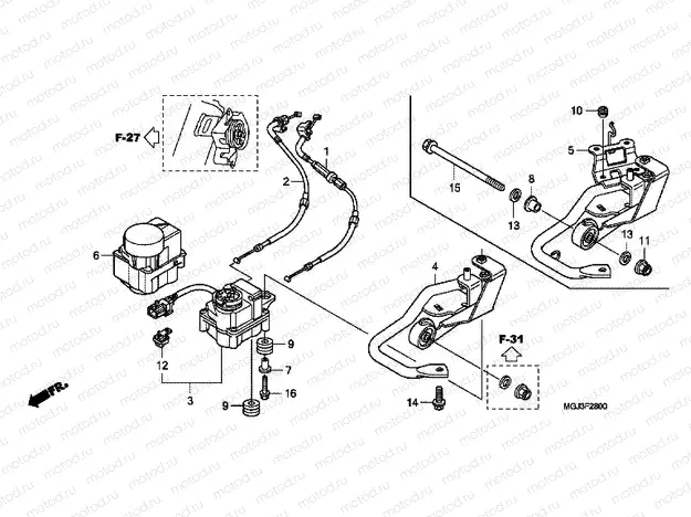 F-28 SERVOMOTOR