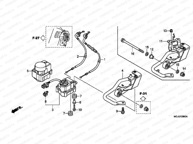 F-28 SERVOMOTOR