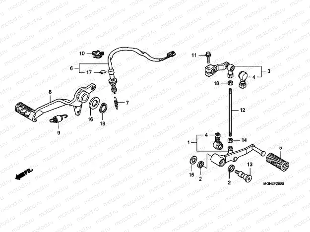 F-29 BRAKE PEDAL / PEDAL REPLACEMENT