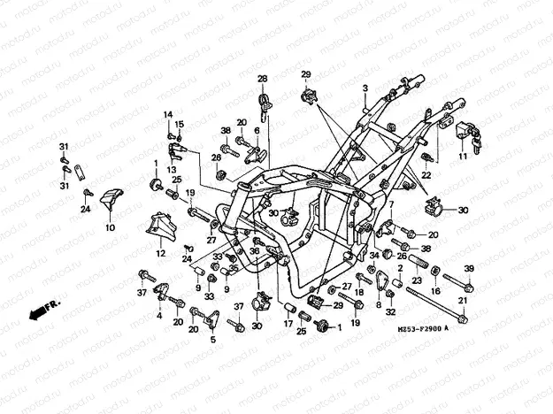 F-29 FRAME HOUSING