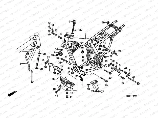 F-29 FRAME HOUSING