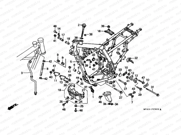 F-29 FRAME HOUSING
