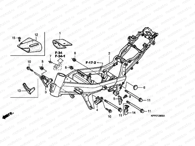F-29 FRAME HOUSING