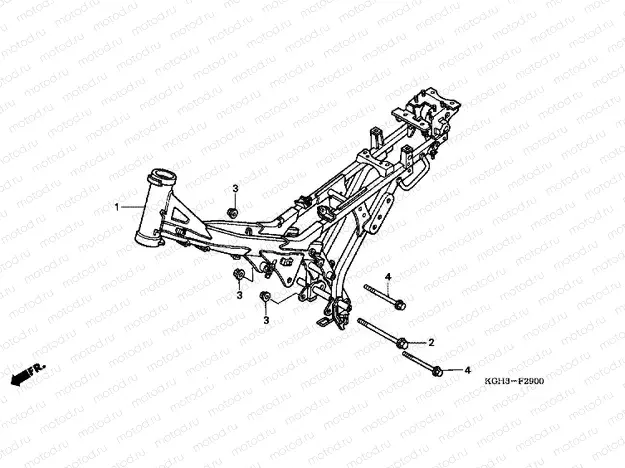 F-29 FRAME HOUSING