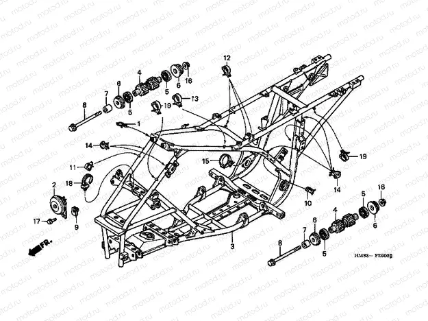F-29 FRAME HOUSING