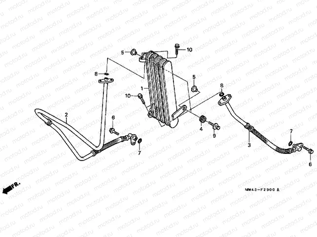 F-29 OIL COOLER