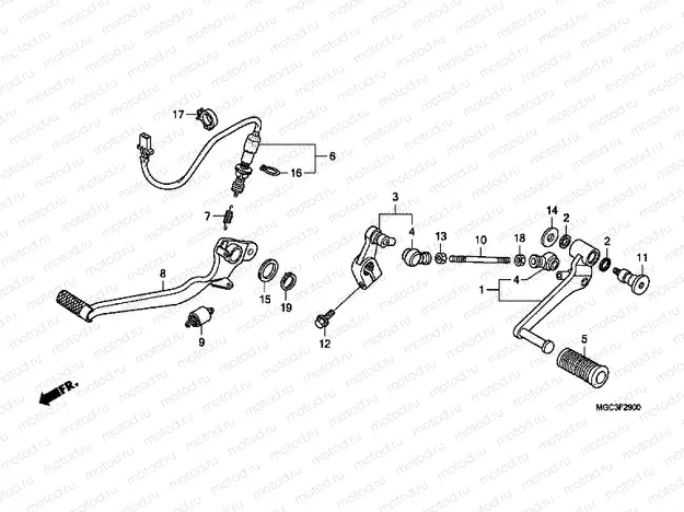 F-29 PEDAL