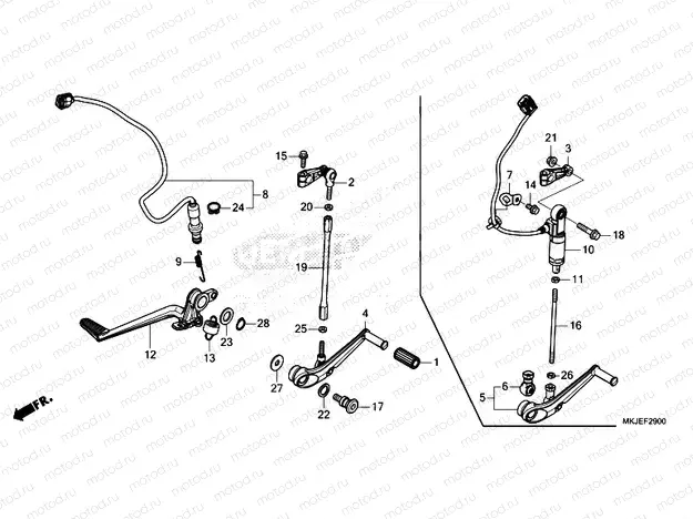 F-29 PEDAL