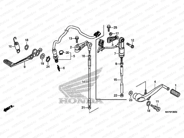 F-29 PEDAL