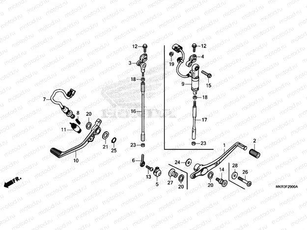 F-29 PEDAL