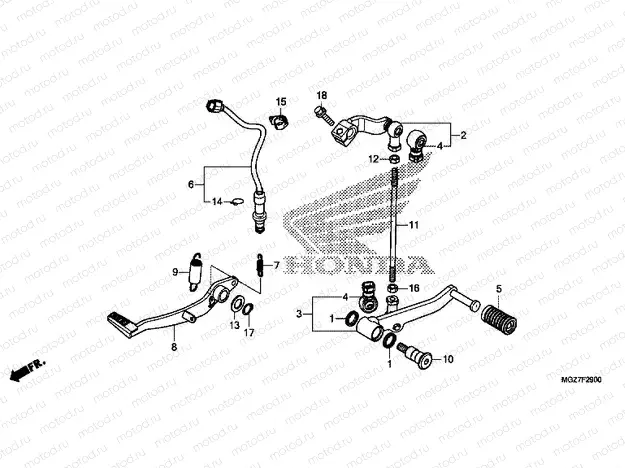 F-29 PEDAL