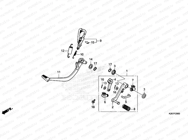 F-29 PEDAL