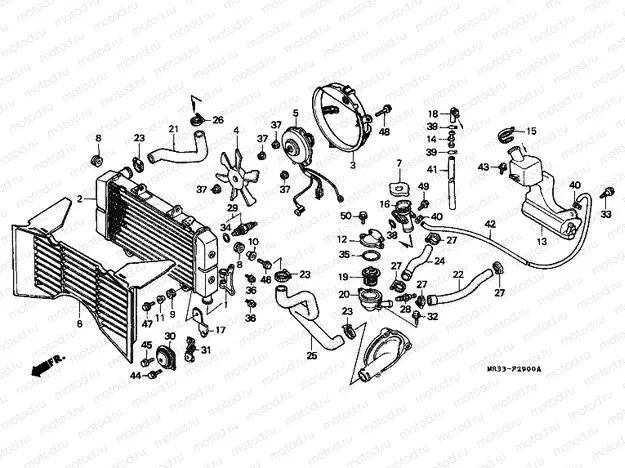 F-29 RADIATOR