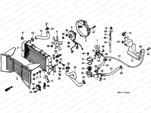 F-29 RADIATOR