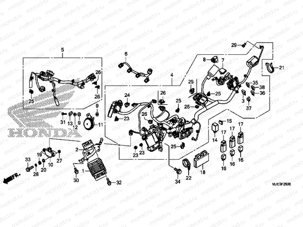 F-29 WIRE HARNESS