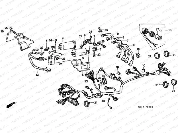 F-29 WIRING HARNESS