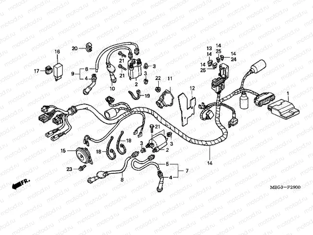 F-29 WIRING HARNESS