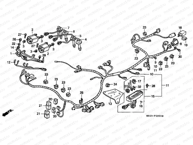 F-29 WIRING HARNESS